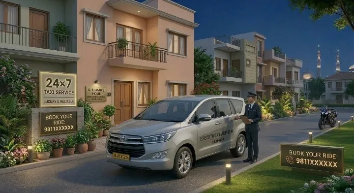 24×7 Taxi Service in Gurgaon